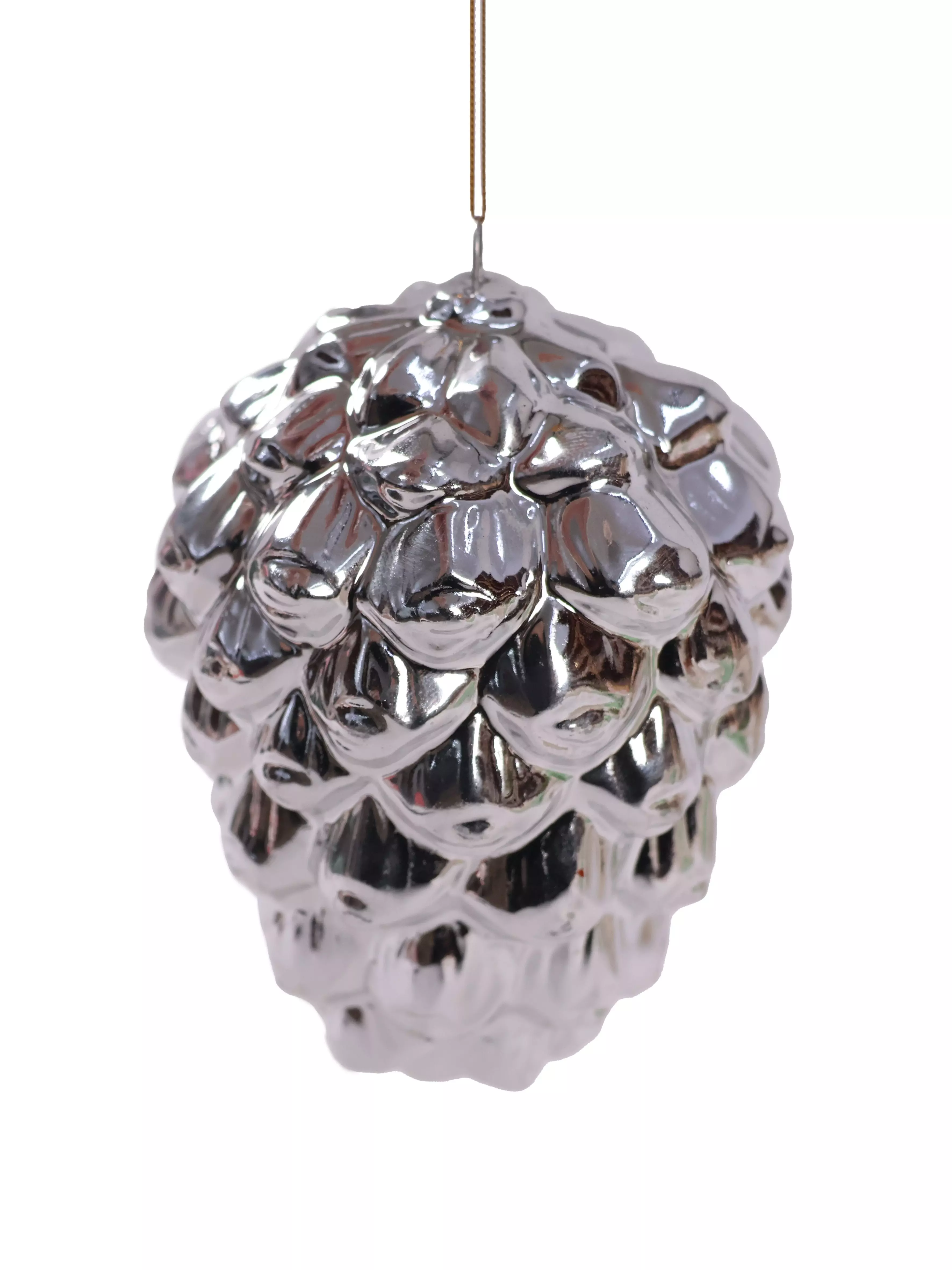 Новогоднее подвесное украшение из фарфора / 6,5x8x6,5см 94965