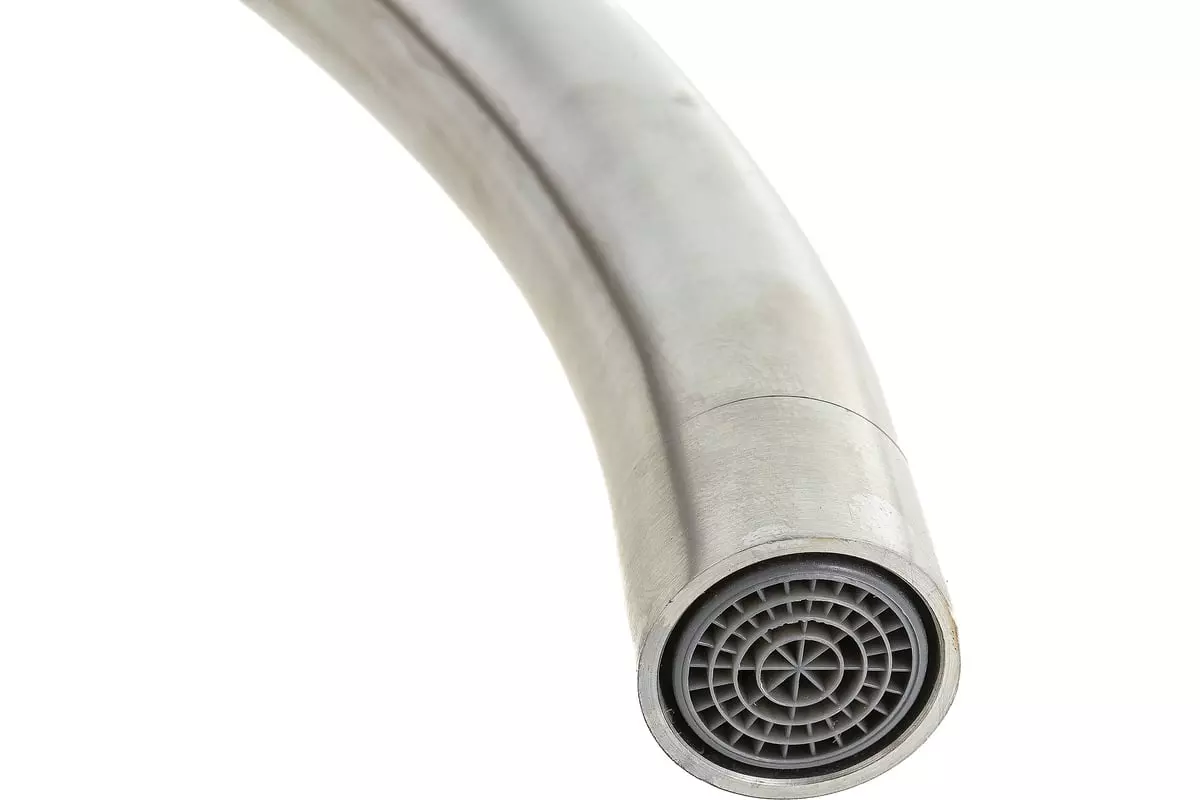 Смеситель для кухни, высокий излив, сатин, T40113B OUTE, нерж. сталь