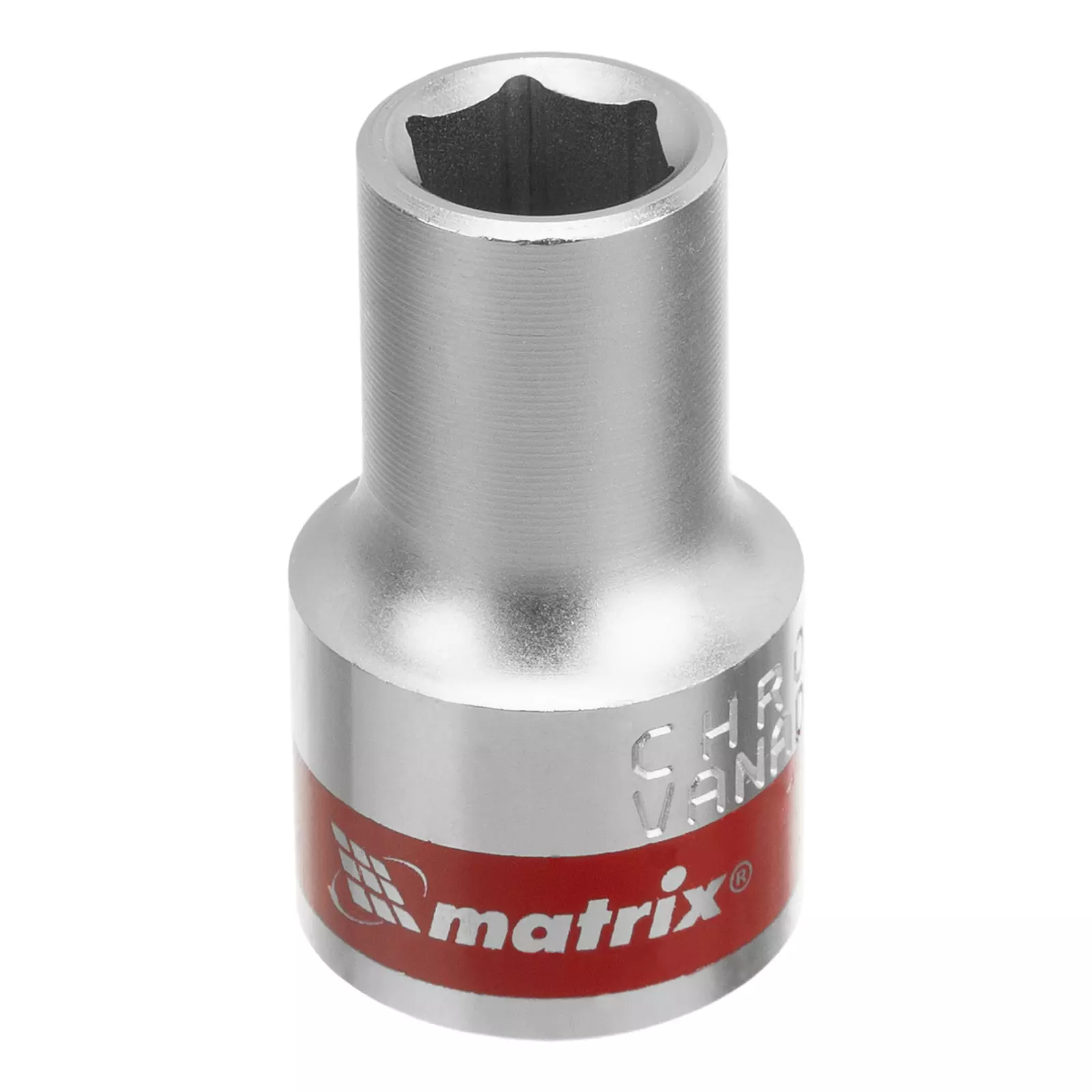 Головка торцевая 10мм, 6-гранная, Matrix 13110 CrV 1/2&quot;хром