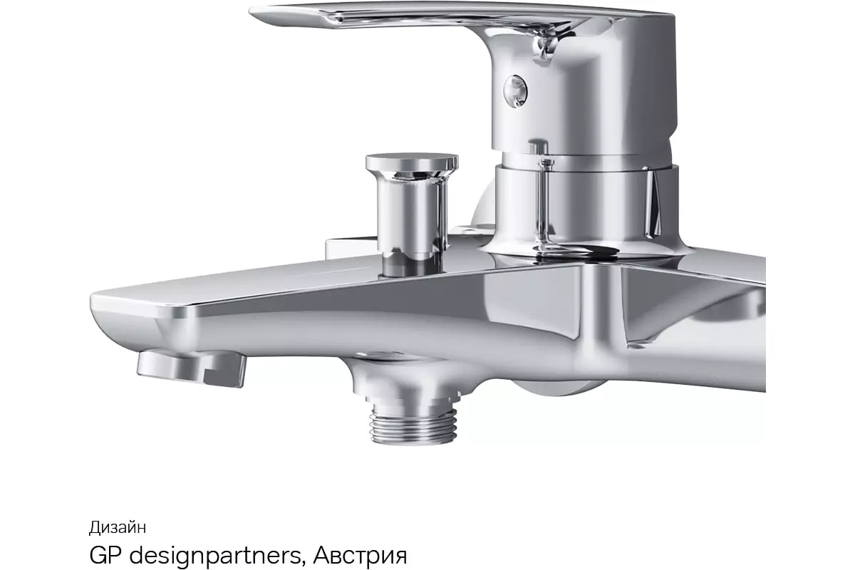 Смеситель для ванны и душа, хром Am. Pm. Gem F90A10000