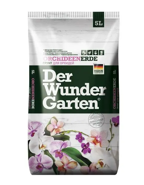 Грунт для орхидей 5 л DER WUNDER GARTEN (5/385)