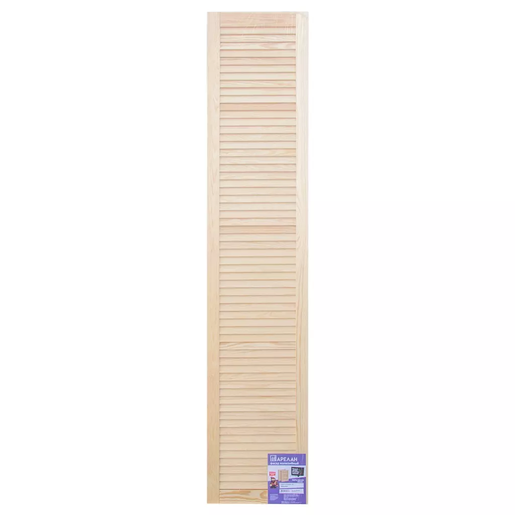 Дверь жалюзийная 396х1916х18 мм хвоя