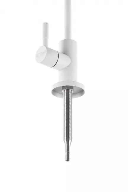 Кран для фильтра питьевой воды, белый Гейзер FlowMaster Colour 25757