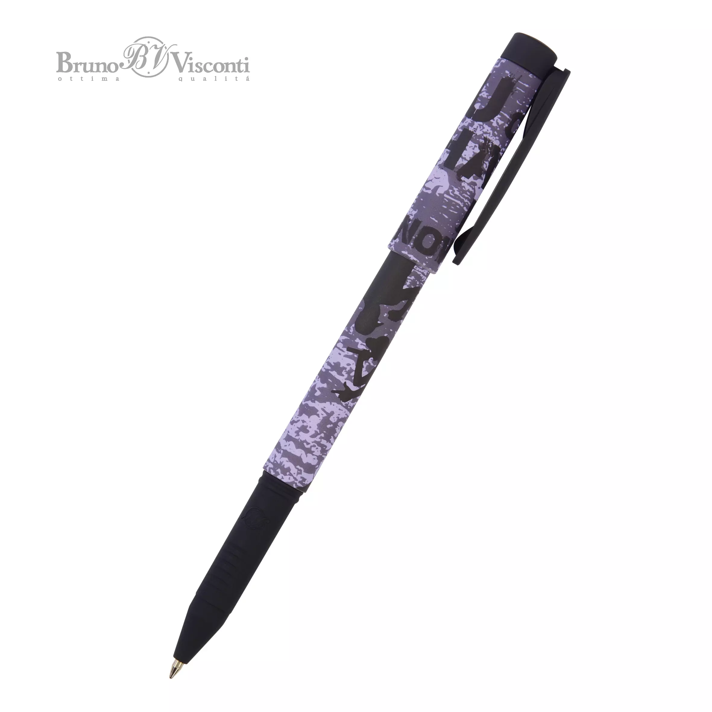 Шариковая ручка FreshWrite. Хип-хоп. Силуэты. Hate me, 0.7 мм, синяя