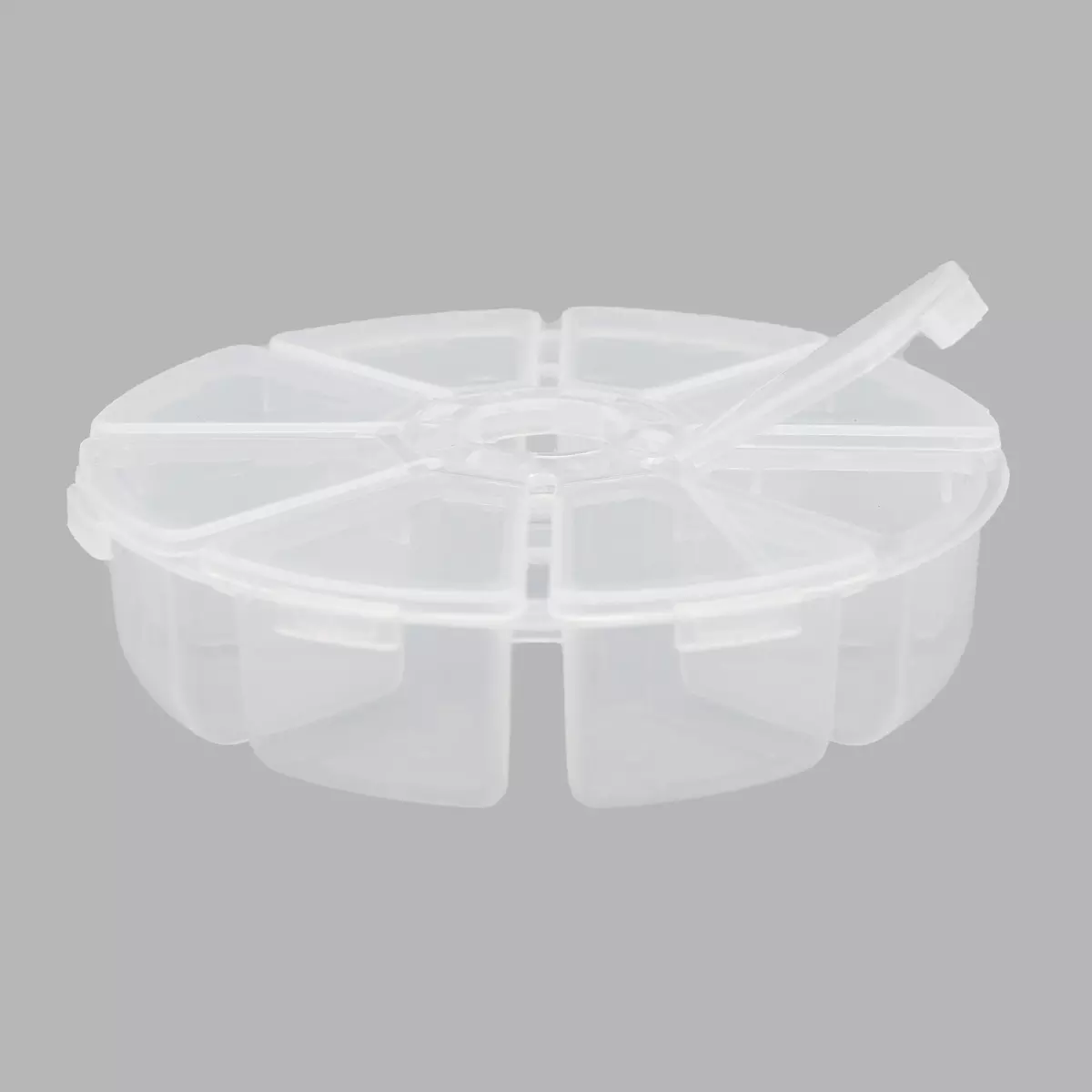 Контейнер для бисера и мелочей 8 секций д-10см Hobby&Pro