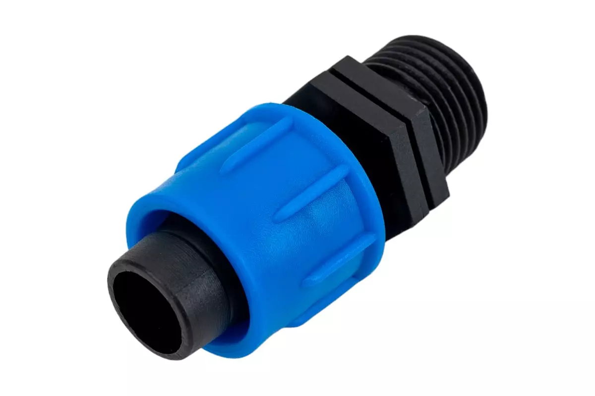 Адаптер для капельной ленты 16 мм НР 1/2" MasterProf ДС.070715