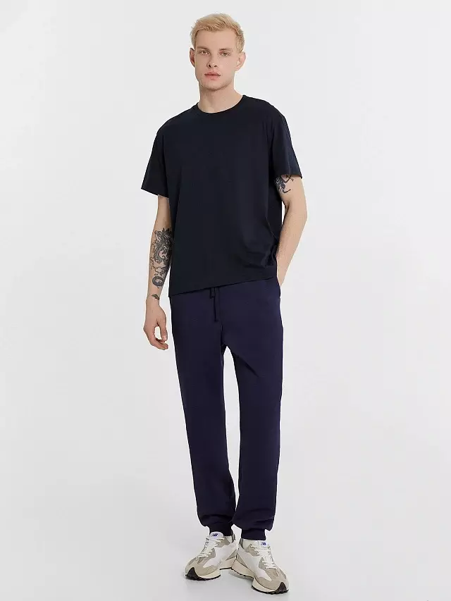 Футболка мужская Mark Formelle 111935 неви, р-р 112-182/188 (56 / XXXL)