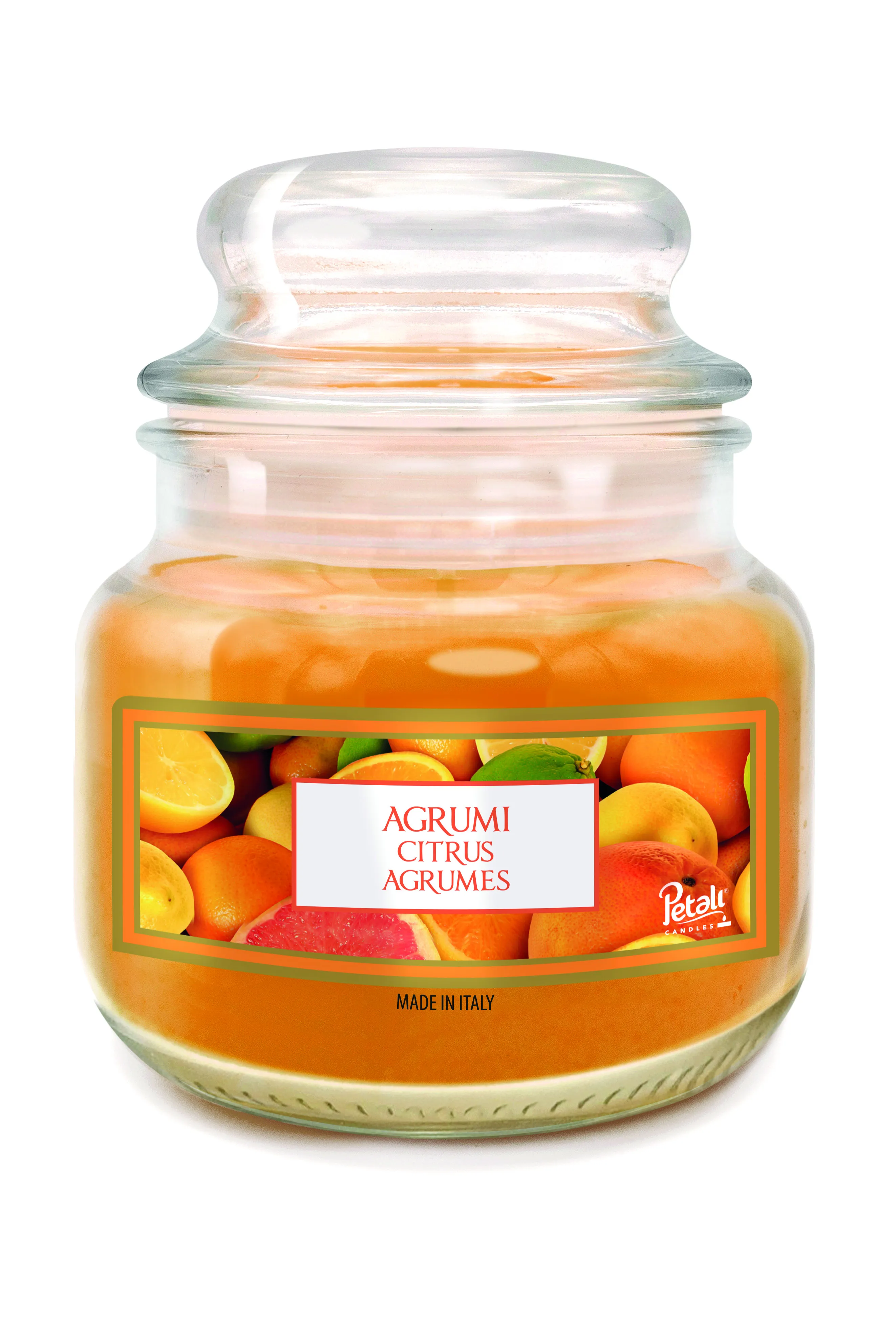 Cвеча ароматизированная в банке 100 г Цитрус/Citrus PTLJ010362