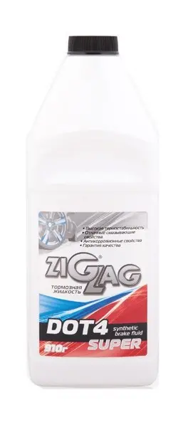 Тормозная жидкость Супер Дот-4 ZigZag 455г
