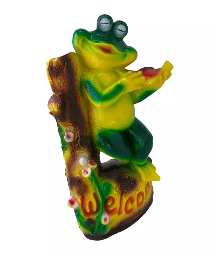 Фигура из гипса Лягушка со скрипкой (350*220мм), 15