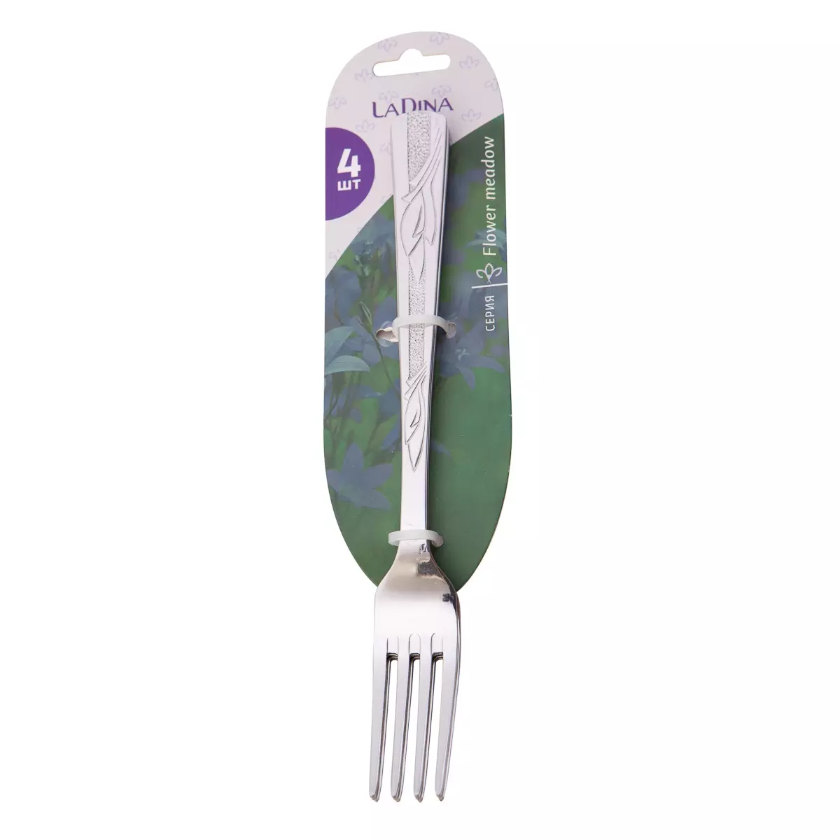 Вилки столовые 4 шт &quot;FLOWER MEADOW&quot;, арт. 400308-3/80/10