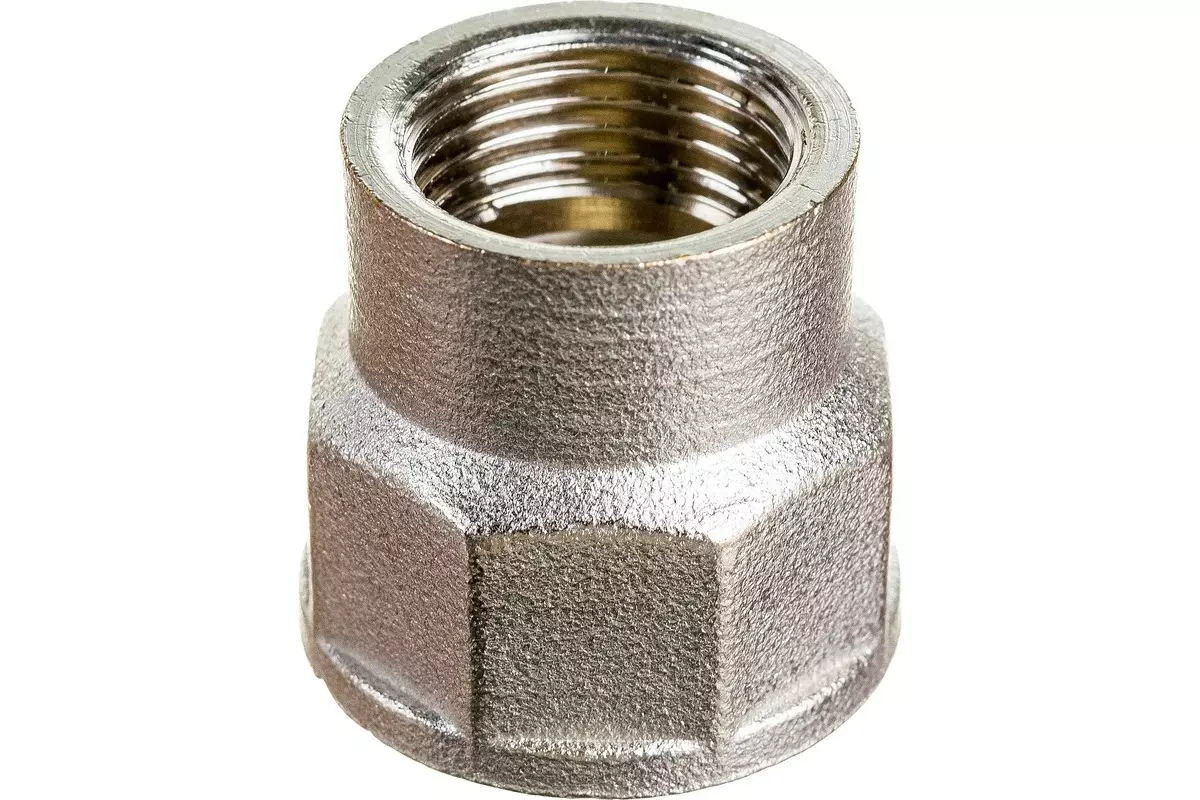 Муфта переходная 1/2&quot;х3/8&quot; никель. RTP 34902