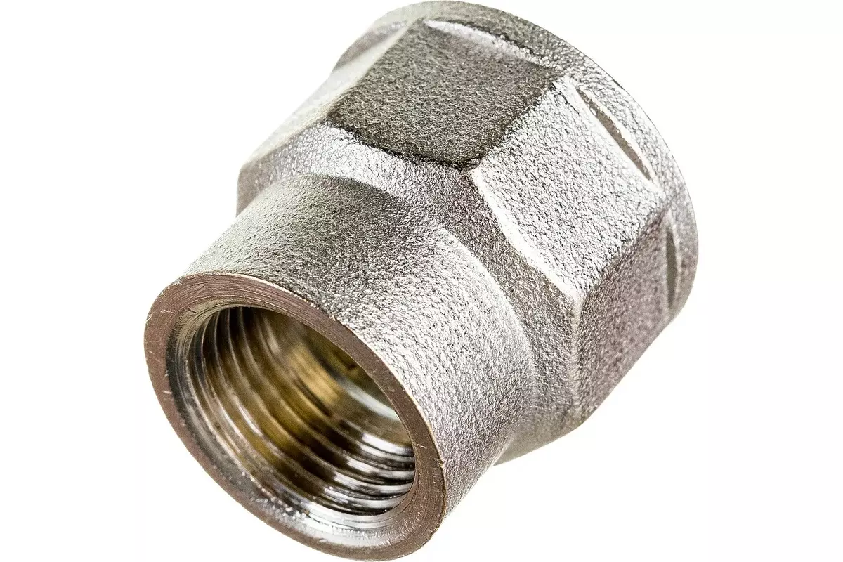Муфта переходная 1/2&quot;х3/8&quot; никель. RTP 34902