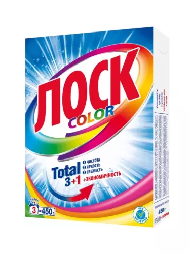 Стиральный порошок автомат ЛОСК Color 450 г
