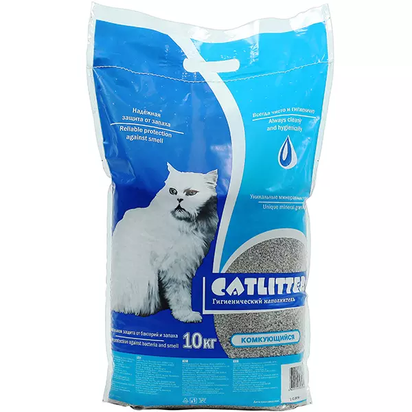 Наполнитель Catlitter 10 кг комкующийся