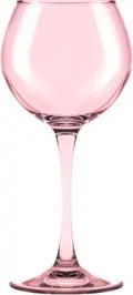 Бокалы для вина 350 мл 6 шт , Розовый, Гусь-Хрустальный 1770-Н7