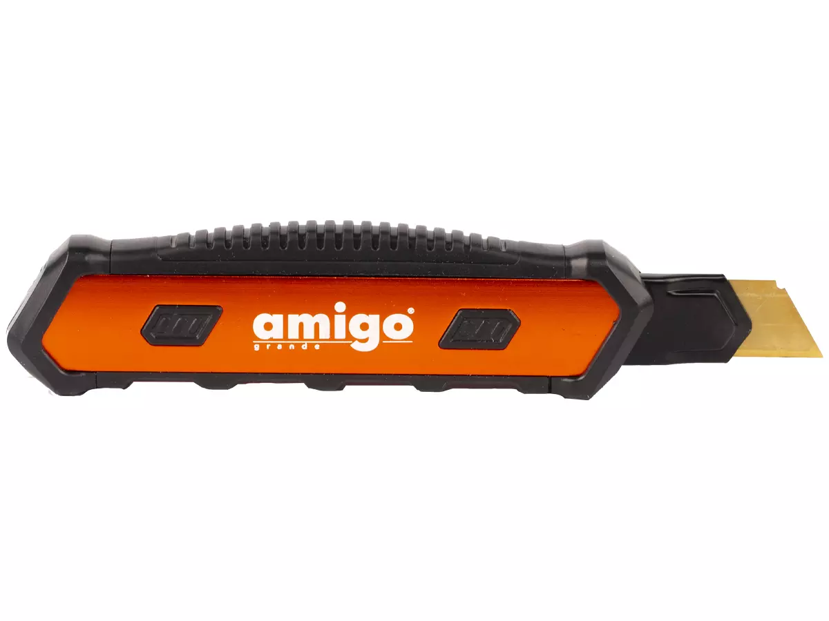 Нож строительный  AMIGO 18 мм 77552