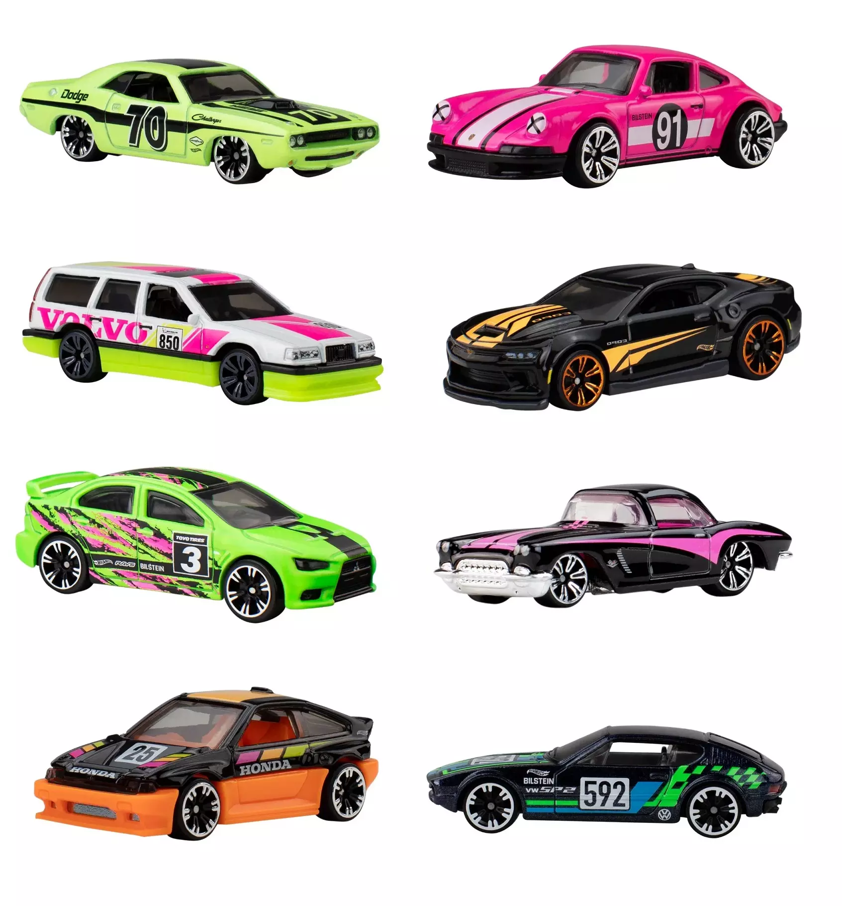 Модель машинки Hot Wheels,металл,тематическая,"Неоновая серия" 1:64,в ассорт.,Хот Вилс,Matell,HLH72