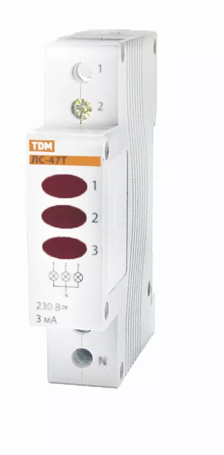 Индикатор фаз ЛС-47Т (LED) AC/DC TDM SQ0214-0015