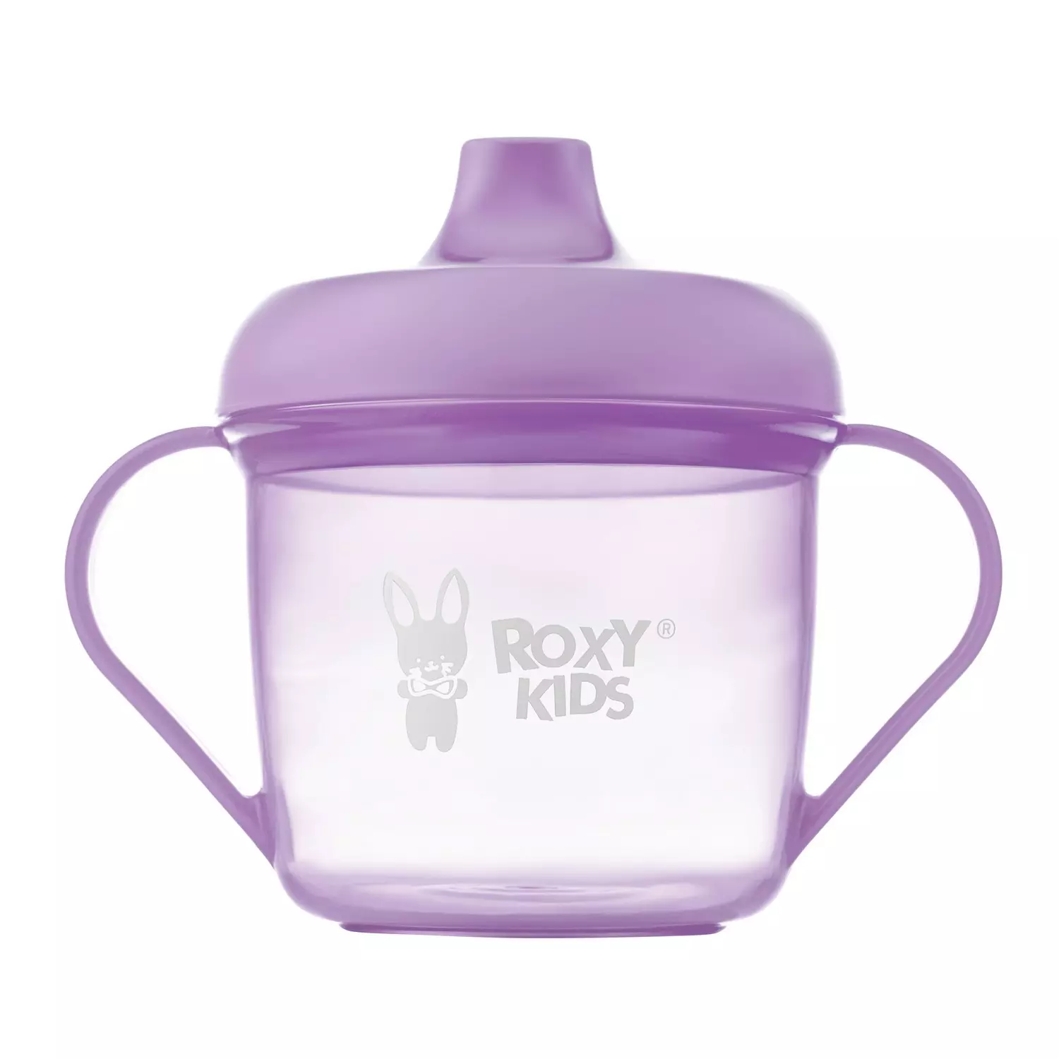 Кружка-поильник с носиком  лавандовый Roxy-Kids RFD-005-V