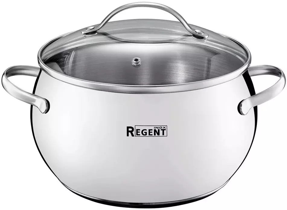 Кастрюля 2 л (16х9,5 см) Regent Linea APPLE B 93-B-8, зерк.полир.