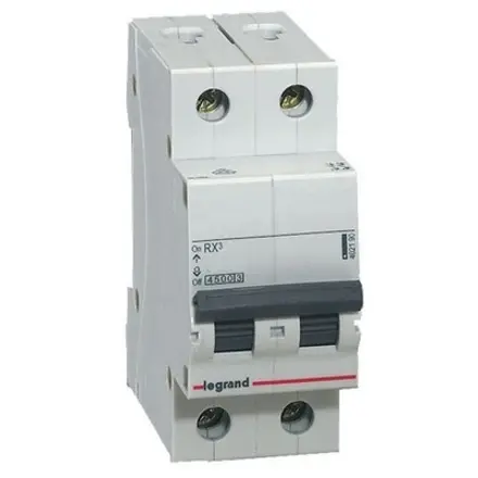 Автоматический выключатель Legrand RX3 419697 2п C 16А 4.5кА