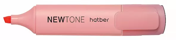 Текстовыделитель Hatber HL_060877 NEWtone pastel клиновидный пишущий узел розовый 12 шт.