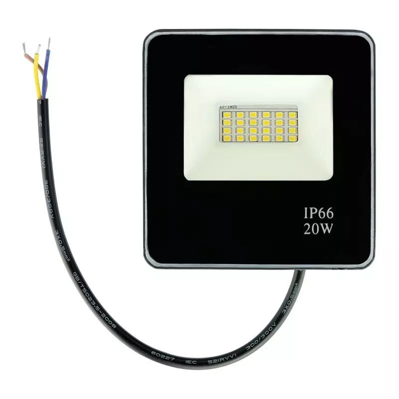 Прожектор 20W Led Е1602-0016 LT-FL-01N-IP65- 6500K