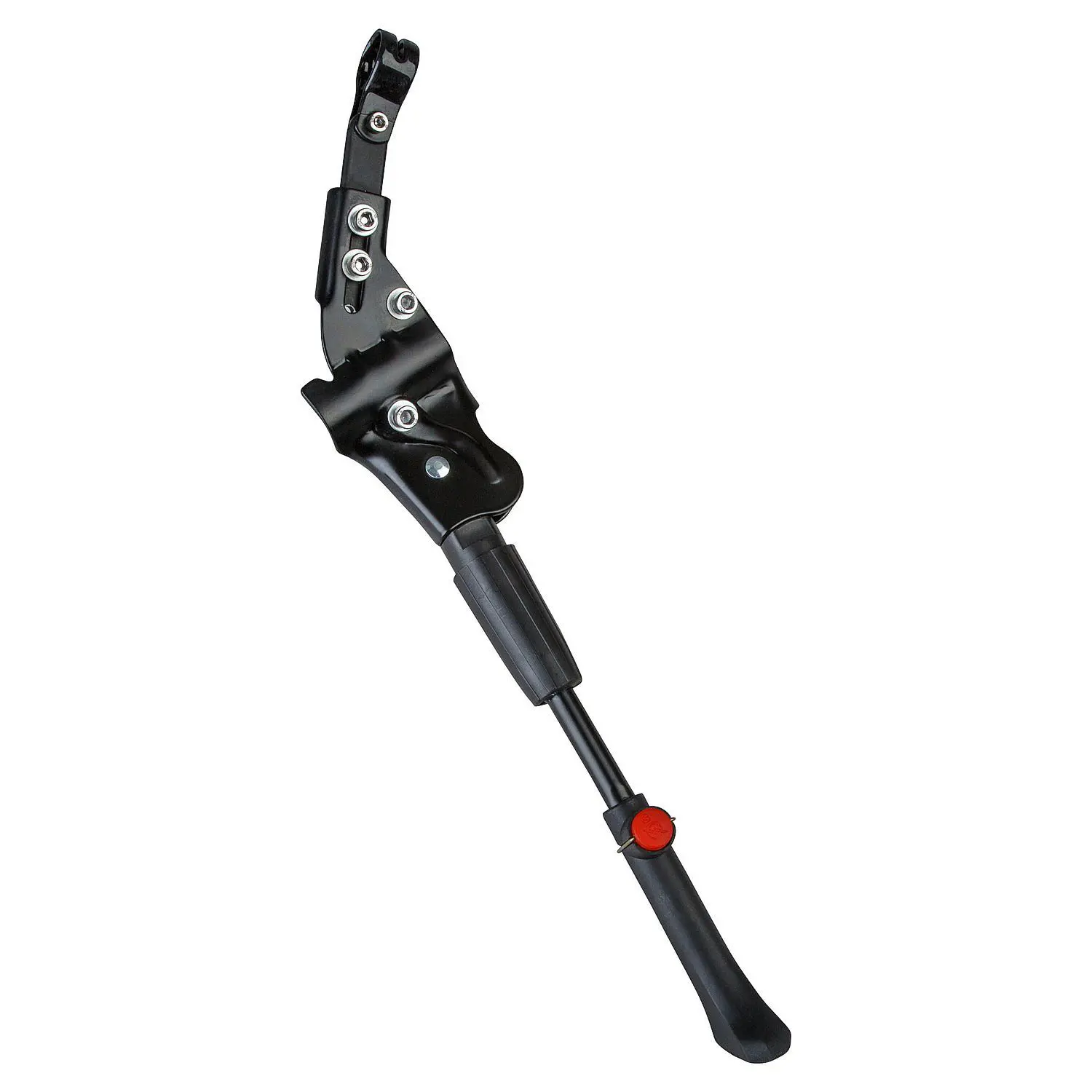 Подножка для велосипеда 26-29 задняя HS-002B, черная, алюминиевая Х82745