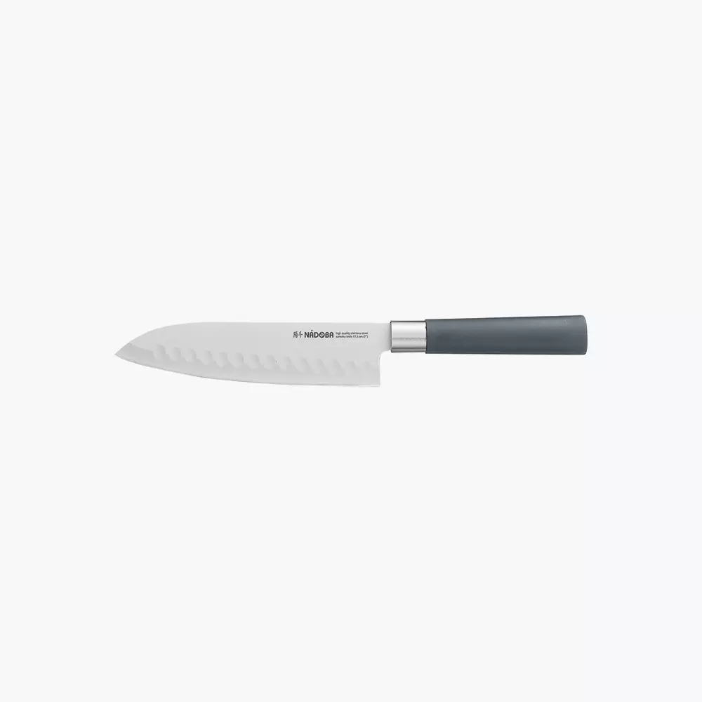 Нож Сантоку с углублениями, 17,5 см, NADOBA, серия HARUTO 723517