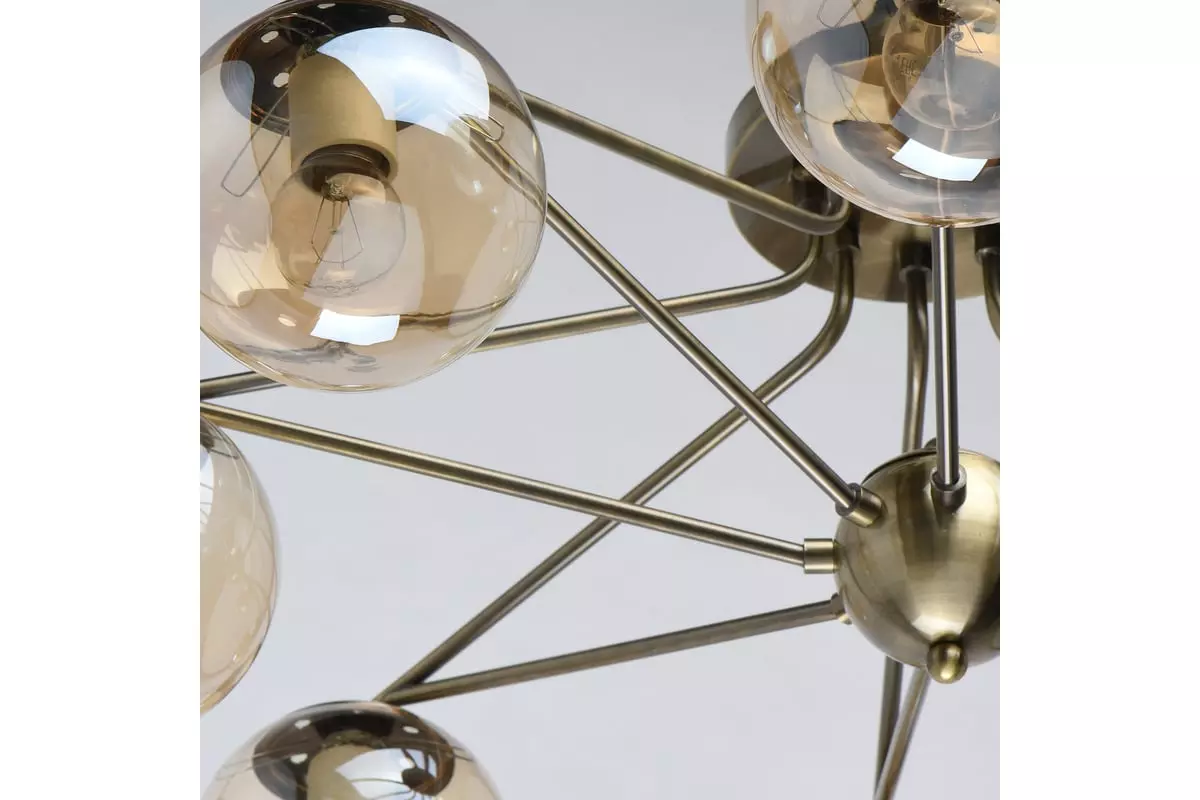 Люстра потолочная 8хЕ27 De City 306013608