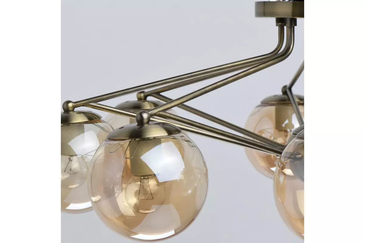 Люстра потолочная 8хЕ27 De City 306013608