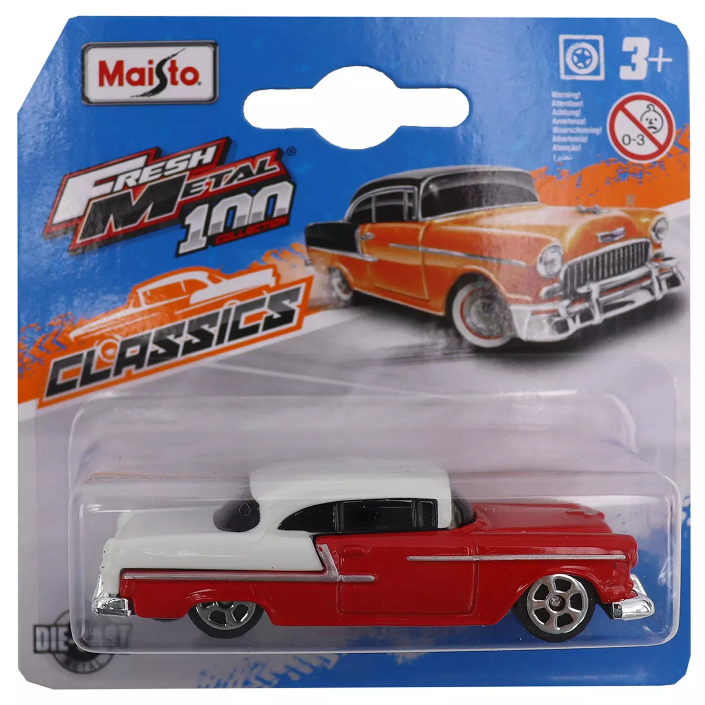 Машинка die-cast Fresh Metal 100 Maisto 1:64, цвет в ассортименте 15044