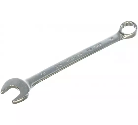 Ключ комбинированный 19 мм MATRIX 15115