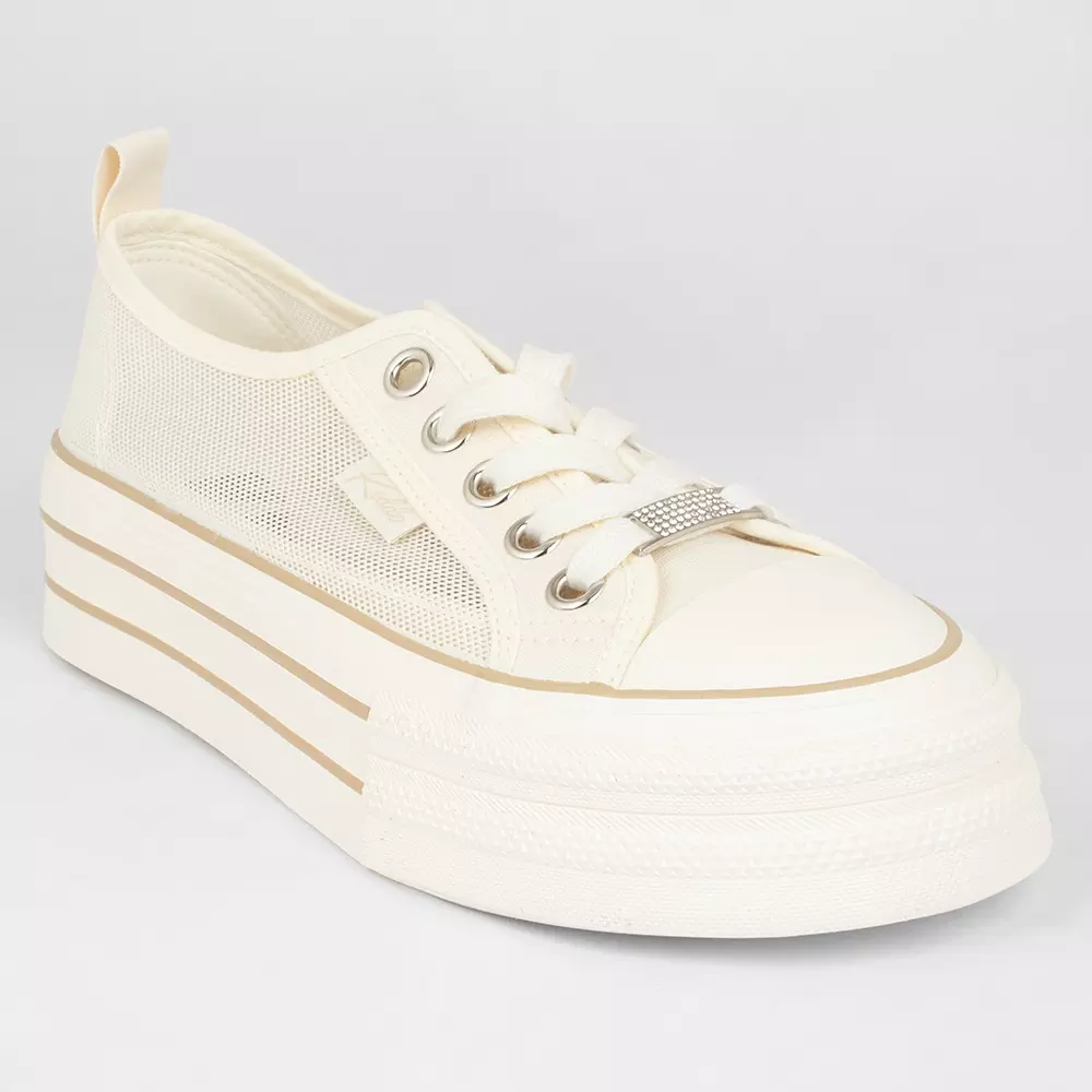 Кеды женские KEDDO DENIM 857114/31-02 р-р 40, молочный