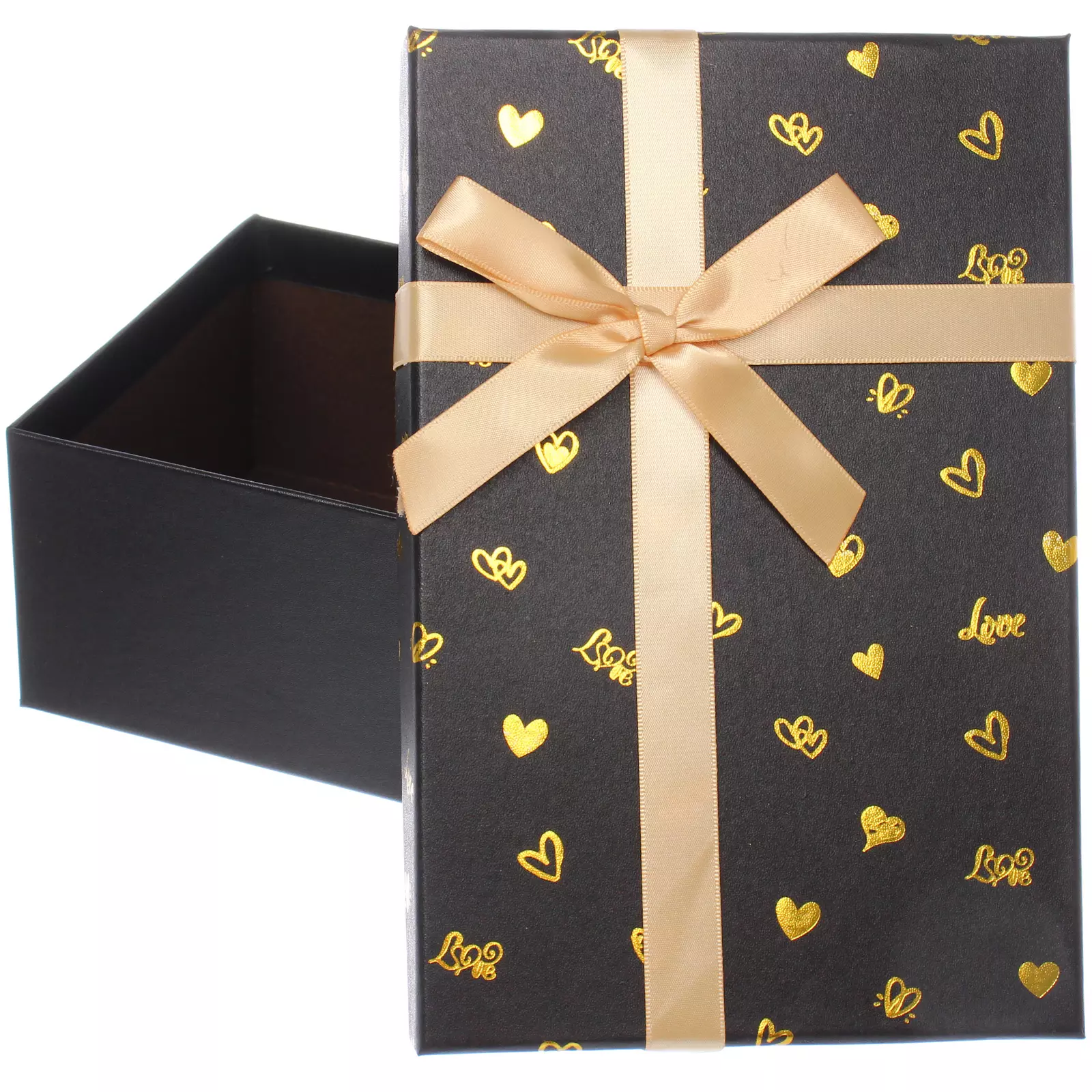 Подарочная коробка Очарование 21х14х8 см черный 549-798