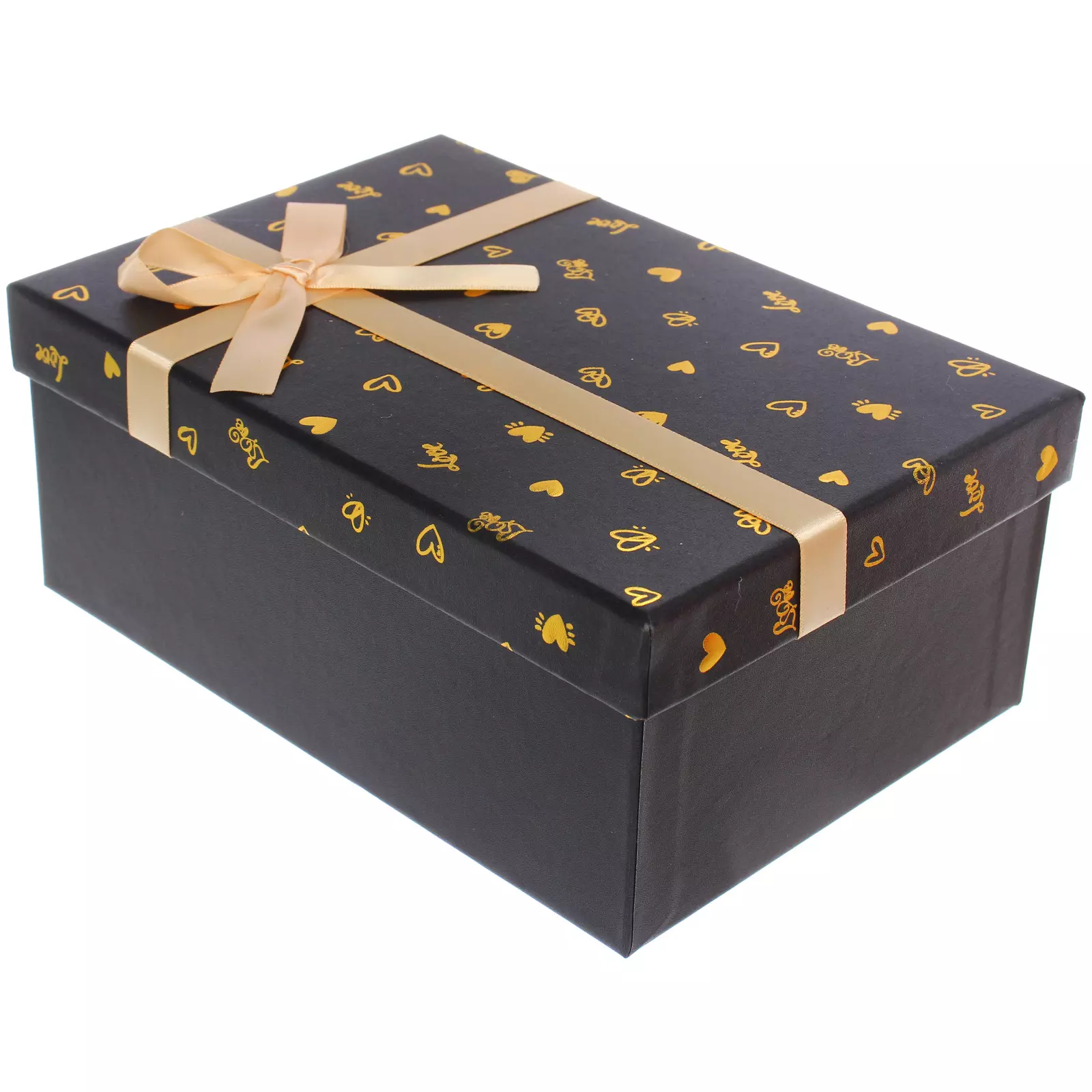 Подарочная коробка Очарование 23х16х9,5 см черный 549-797