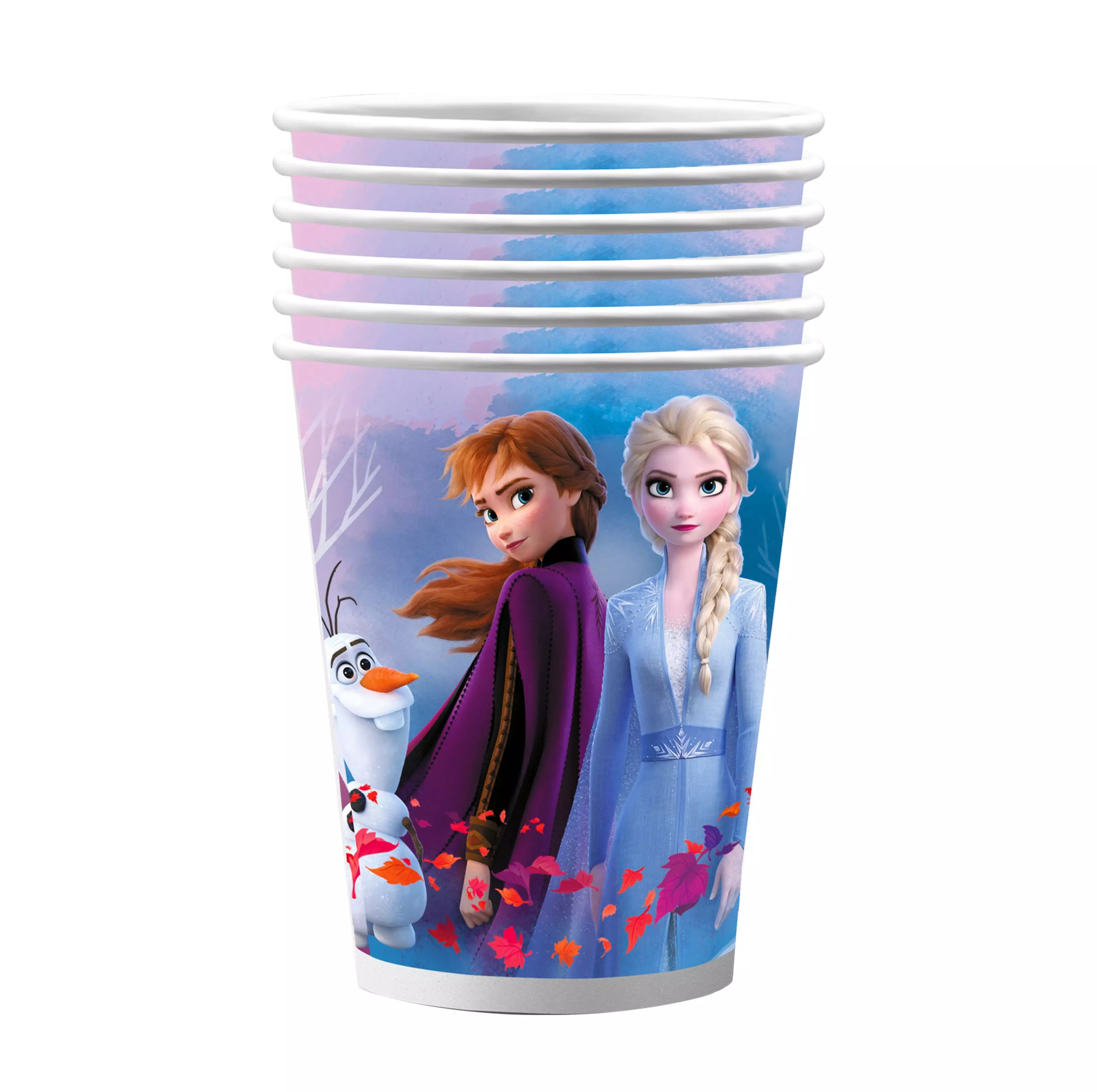 Набор бумажных стаканов Frozen 2 Эльза и Анна 3, 6 шт*250 мл 298917