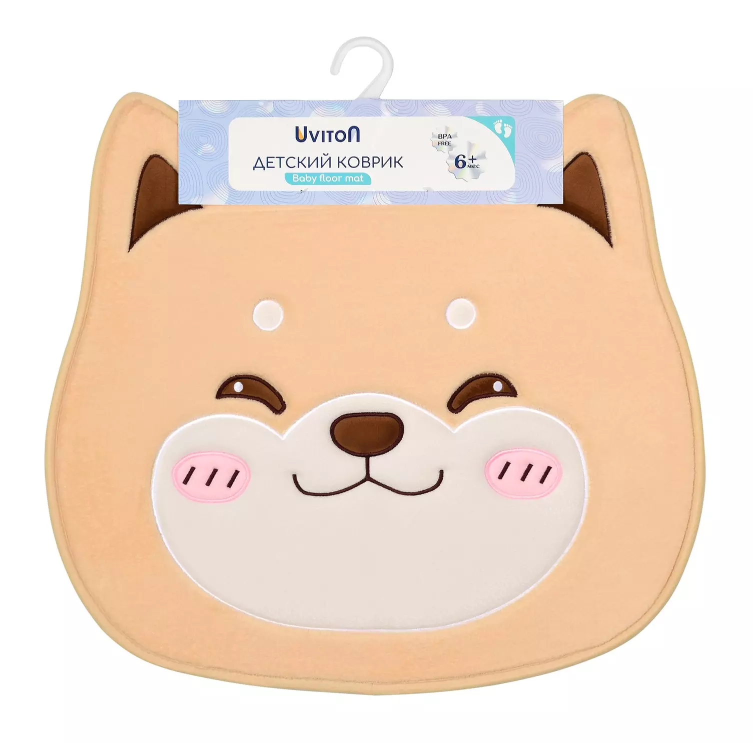 Детский коврик Kitty бежевый 66*60 см Uviton 0205/01