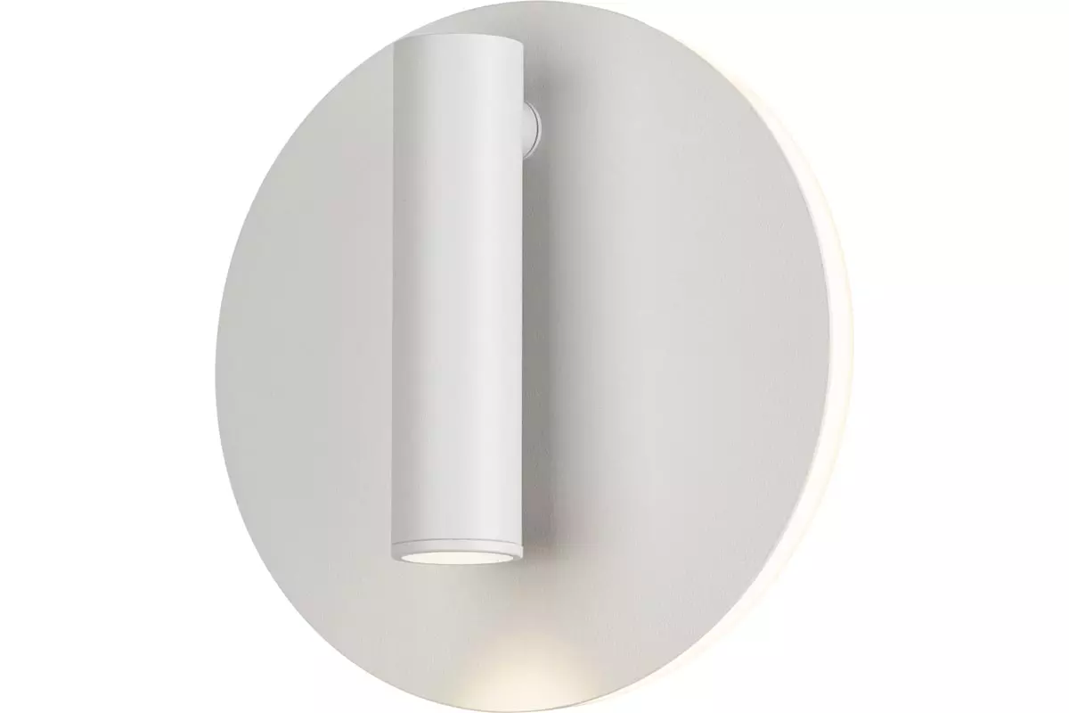 Спот светодиодный 12Вт 4000К с подсветкой с выключателем белый ЭРА Б0062835