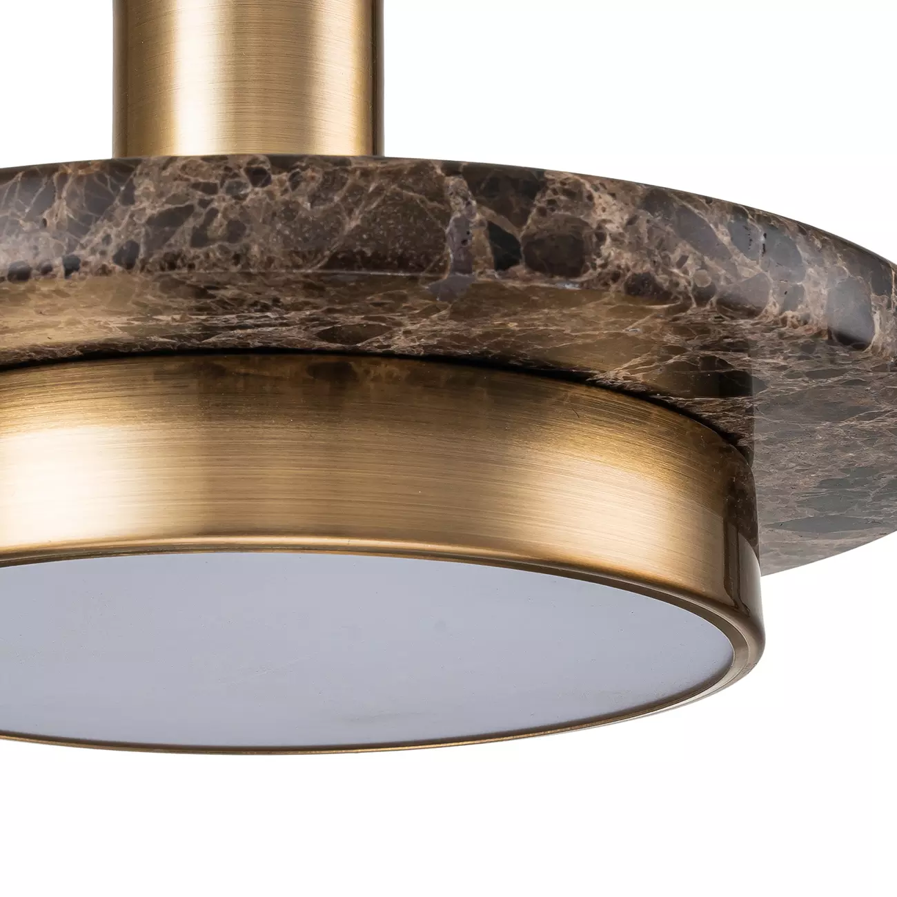 Подвесной светильник светодиодный 12Вт 4000К коричневый мрамор EscadaTORANO 10260/1LED Brown marble