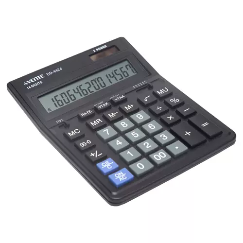 Калькулятор настольный DD-4424, 153x199x31 мм, 14 разрядный, deVENTE 4031315