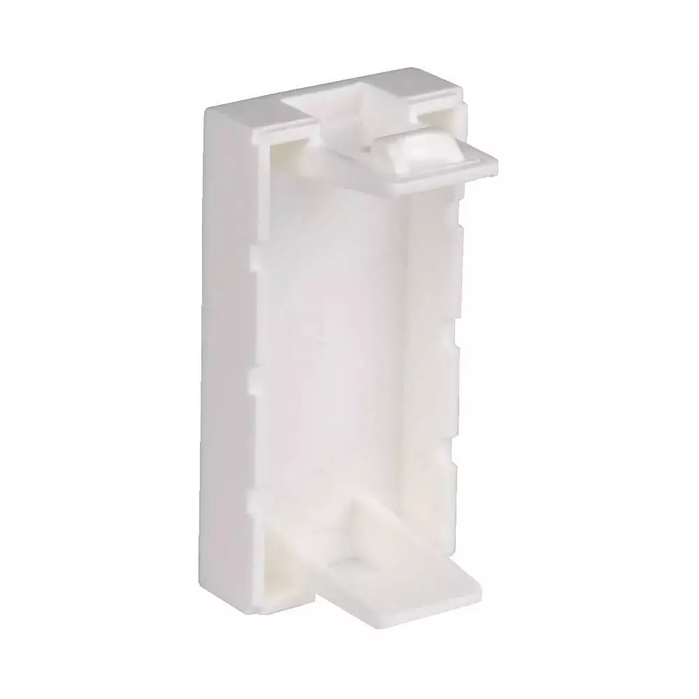 Заглушка лицевой панели 45х22,5 мм для кабель-канала ПВХ 100x50 мм белый