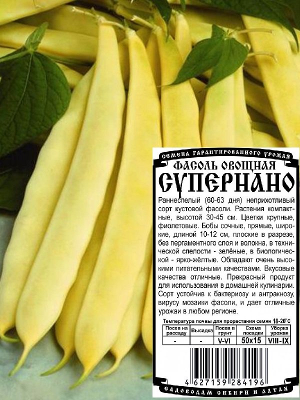 Купить Семена Армянской Туршевой Фасоли