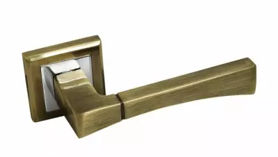 Дверная ручка квадрат PALIDORE A-201 BB бронза