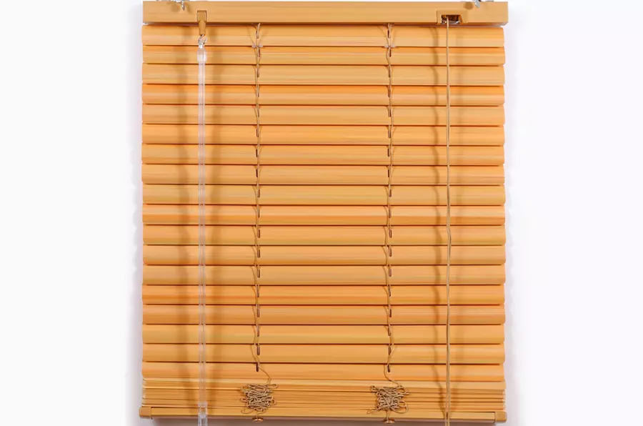 Жалюзи горизонтальные 50х160 см светлый дуб пластиковые Магеллан