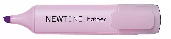 Текстовыделитель Hatber HL_060878 NEWtone pastel клиновидный пишущий узел сиреневый 12 шт.