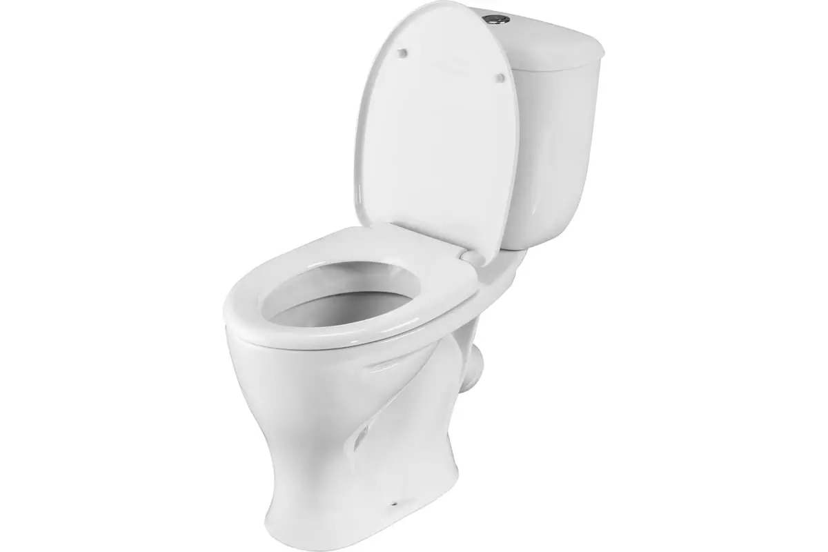 Унитаз Santeri Воротынский 1.P401.7.S00.00B.F косой выпуск, нижний подвод, 1-режимный слив, сиденье полипропилен