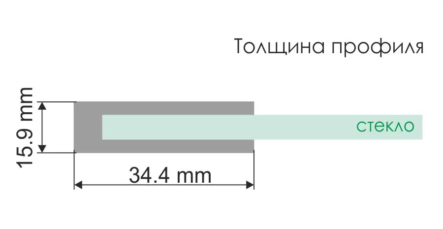 Ширма на ванну распашная 80х140 см прозрачное стекло, профиль хром WasserKRAFT Berkel 48P01-80