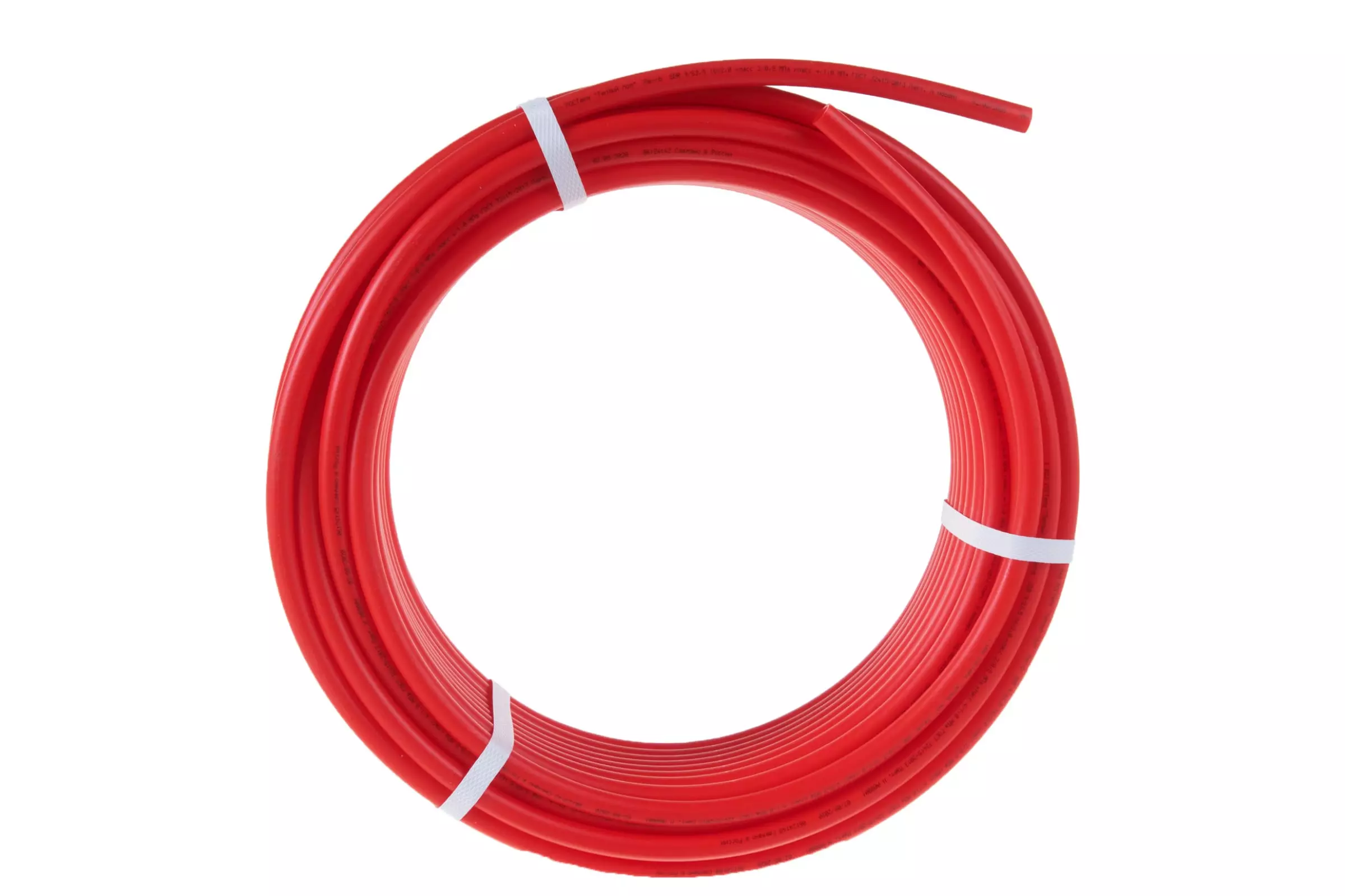 Труба для теплого пола РОСТерм PE-Xb 16*2.0 из сшитого полиэтилена (бухта 50 м) красная